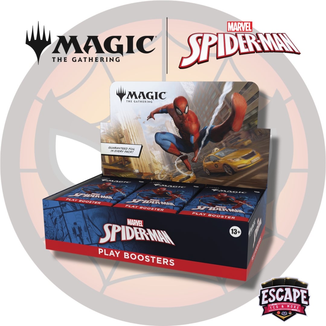 Marvel's Spider-Man Play Booster Box | Escape TCG & More LLC