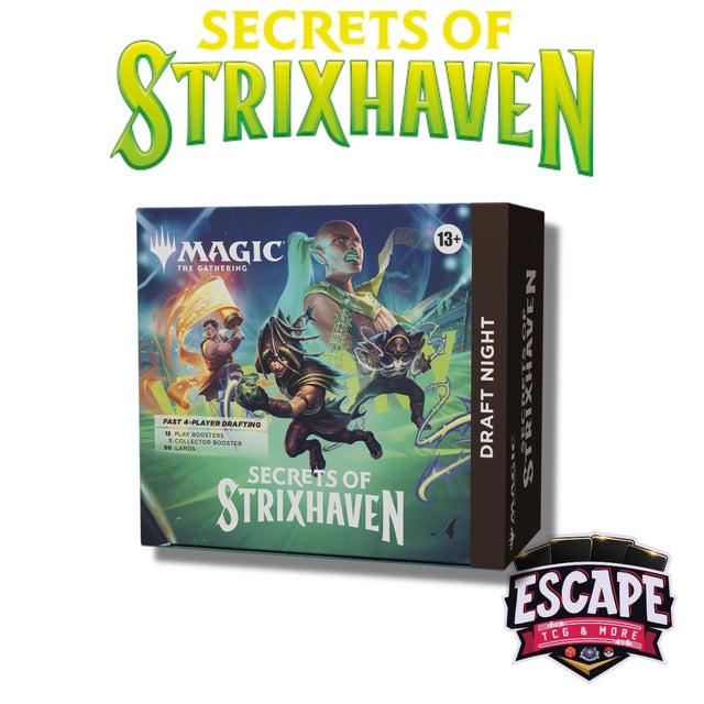 strixhaven draft booster box Amazon.com: Magic: The Gathering Secrets of Strixhaven