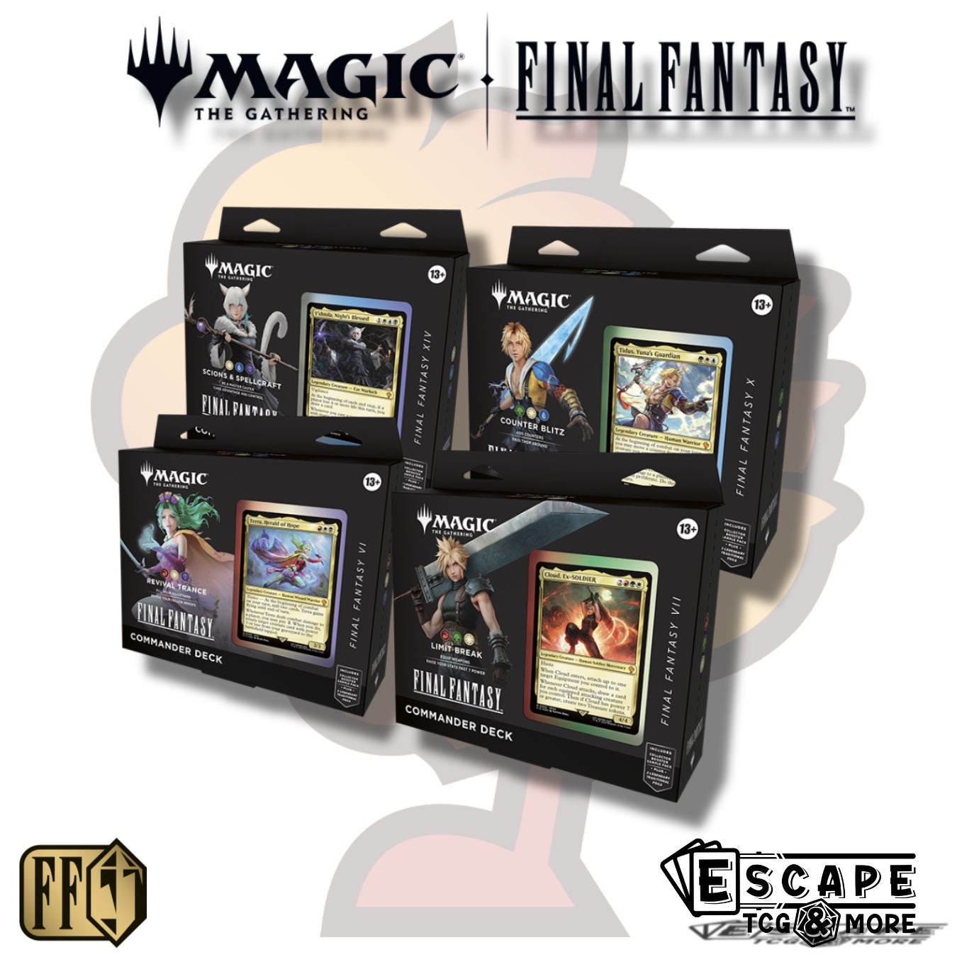 MTG: Final Fantasy Commander Deck | Escape TCG & More LLC